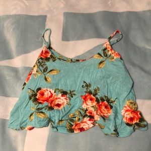 Floral crop top